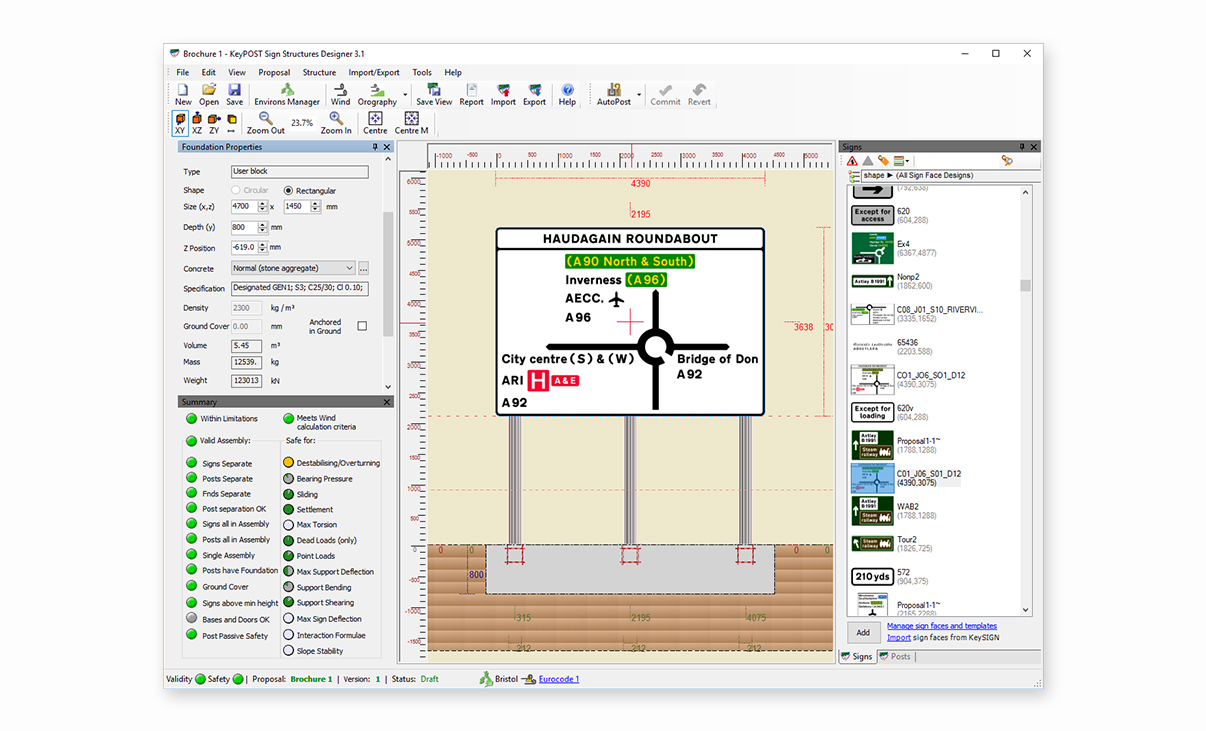 KeyPOST - Design validity for traffic light system